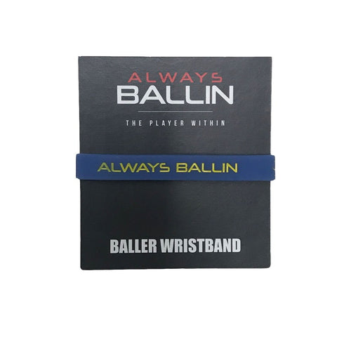 Always Ballin x warriors wristband light blue OS