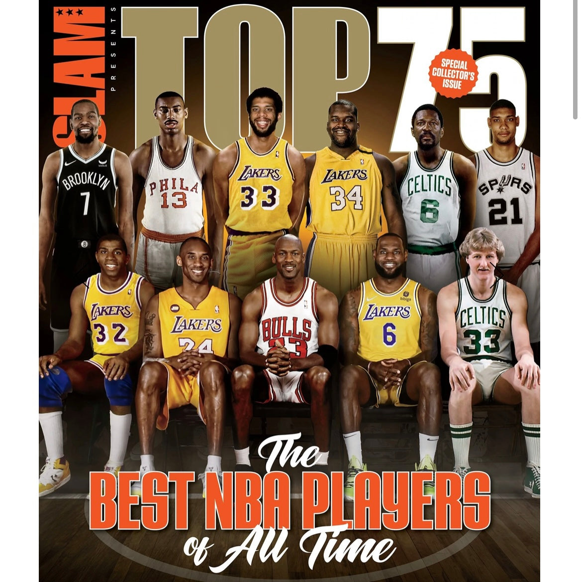 SLAM on X: 124 pages dedicated to the top 75 NBA players ever. What more  can I say?   / X