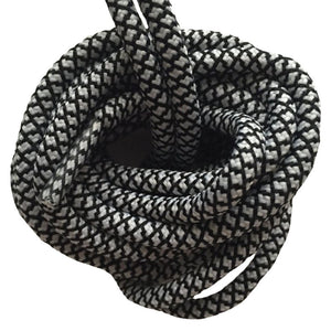 Kicksessories rope laces white/black