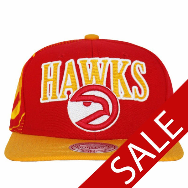 Atlanta Hawks SnapBack cap red M&N OS