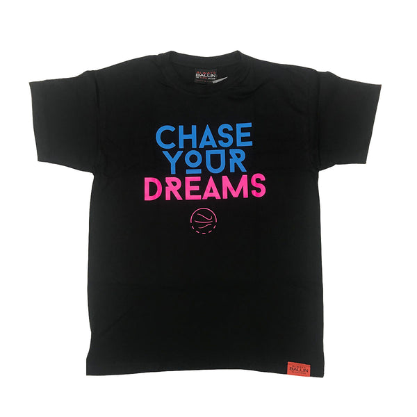 Always Ballin Chase Your Dreams Heat T-shirt Black