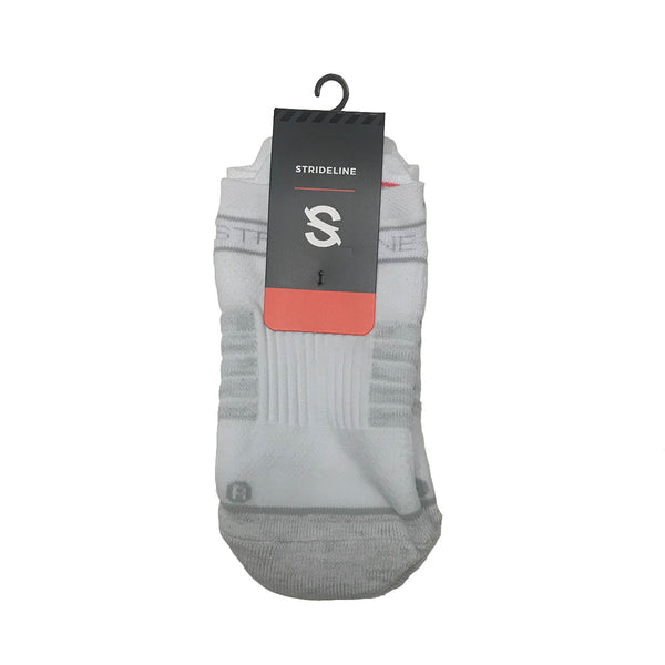 Strideline socks low/ankle white