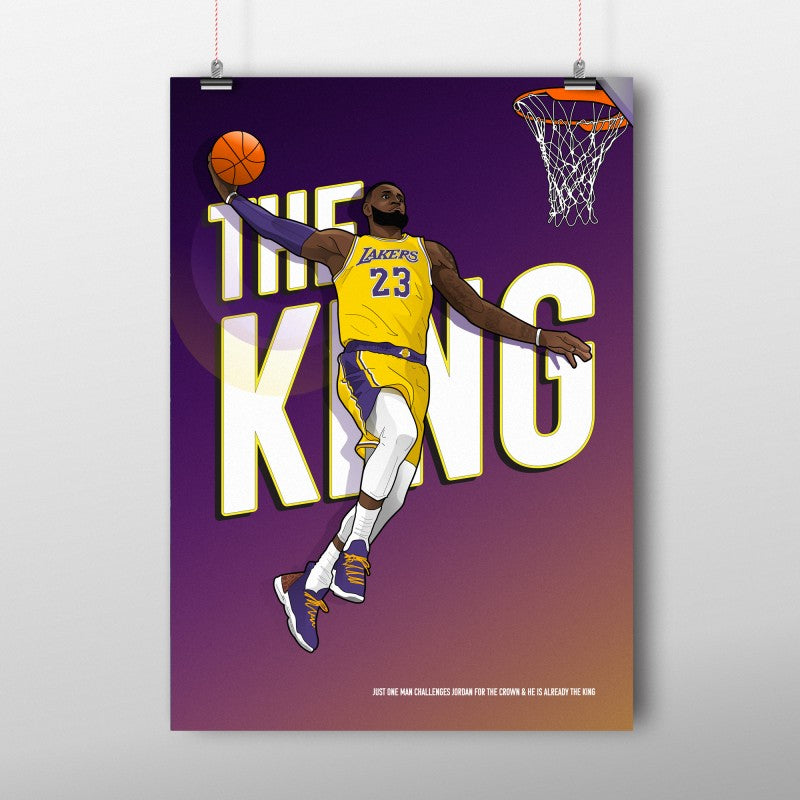 The King Poster DBL DRBBL
