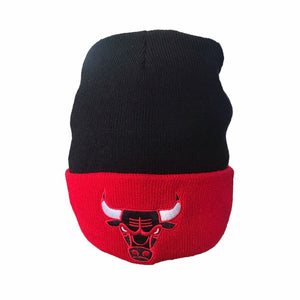 Chicago bulls cuff knit hat M&N OS