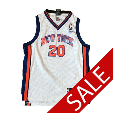 New York Knicks Allen Houston jersey youth L