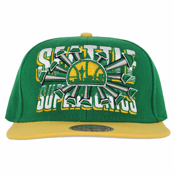 Seattle SuperSonics SnapBack cap green M&N OS