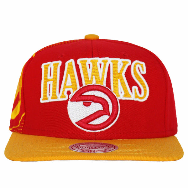 Atlanta Hawks SnapBack cap red M&N OS