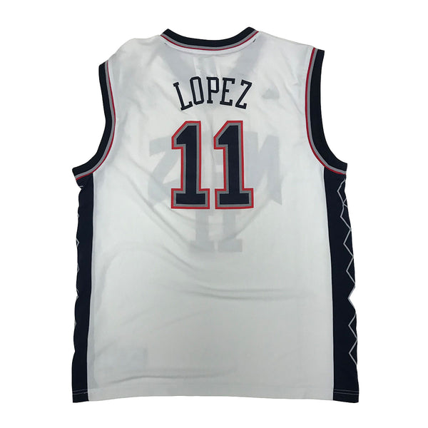 New Jersey Nets Brook Lopez Jersey L
