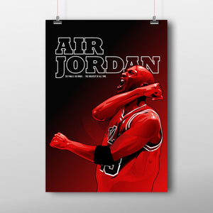 Air Jordan Poster DBL DRBBL