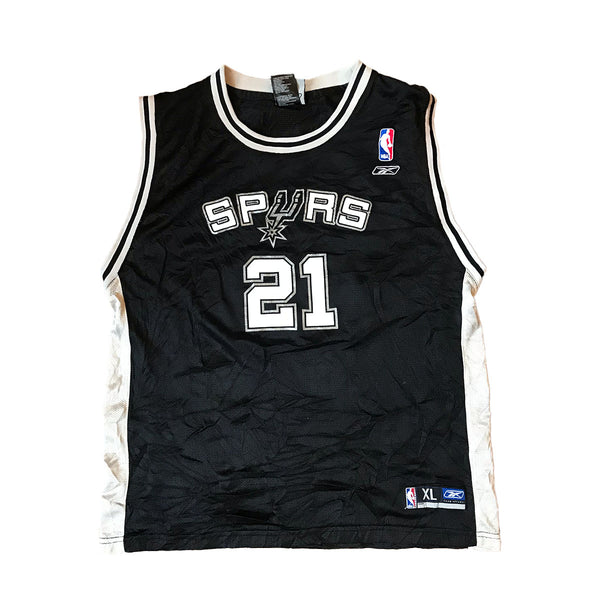 SAN Antonio Spurs Tim Duncan jersey youth XL