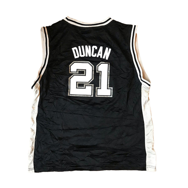 SAN Antonio Spurs Tim Duncan jersey youth XL