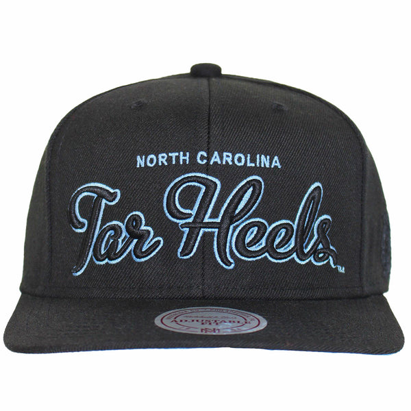 North Carolina Tar Heels SnapBack cap black M&N OS