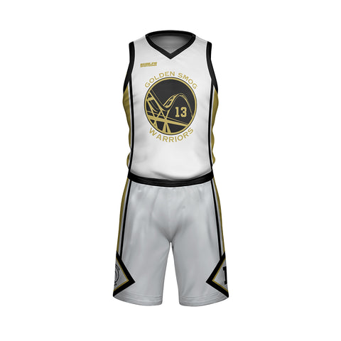 The Golden Smog Warriors Away Kit YOUTH