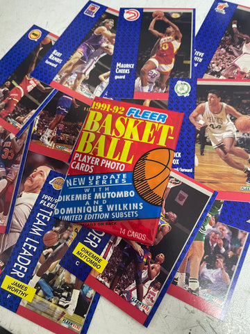 Fleer  Basketball 1991-92 Trading cards